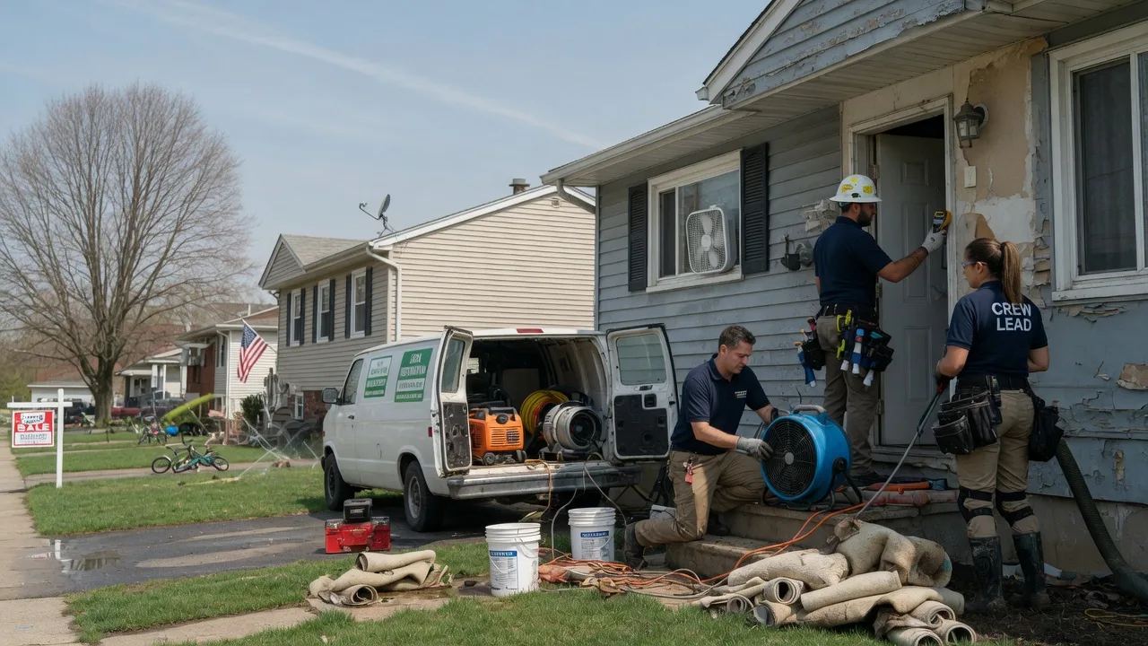 Flood Cleanup in Fall Creek, OR near me